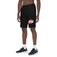 Load image into Gallery viewer, Hidden Men's fleece shorts- Black